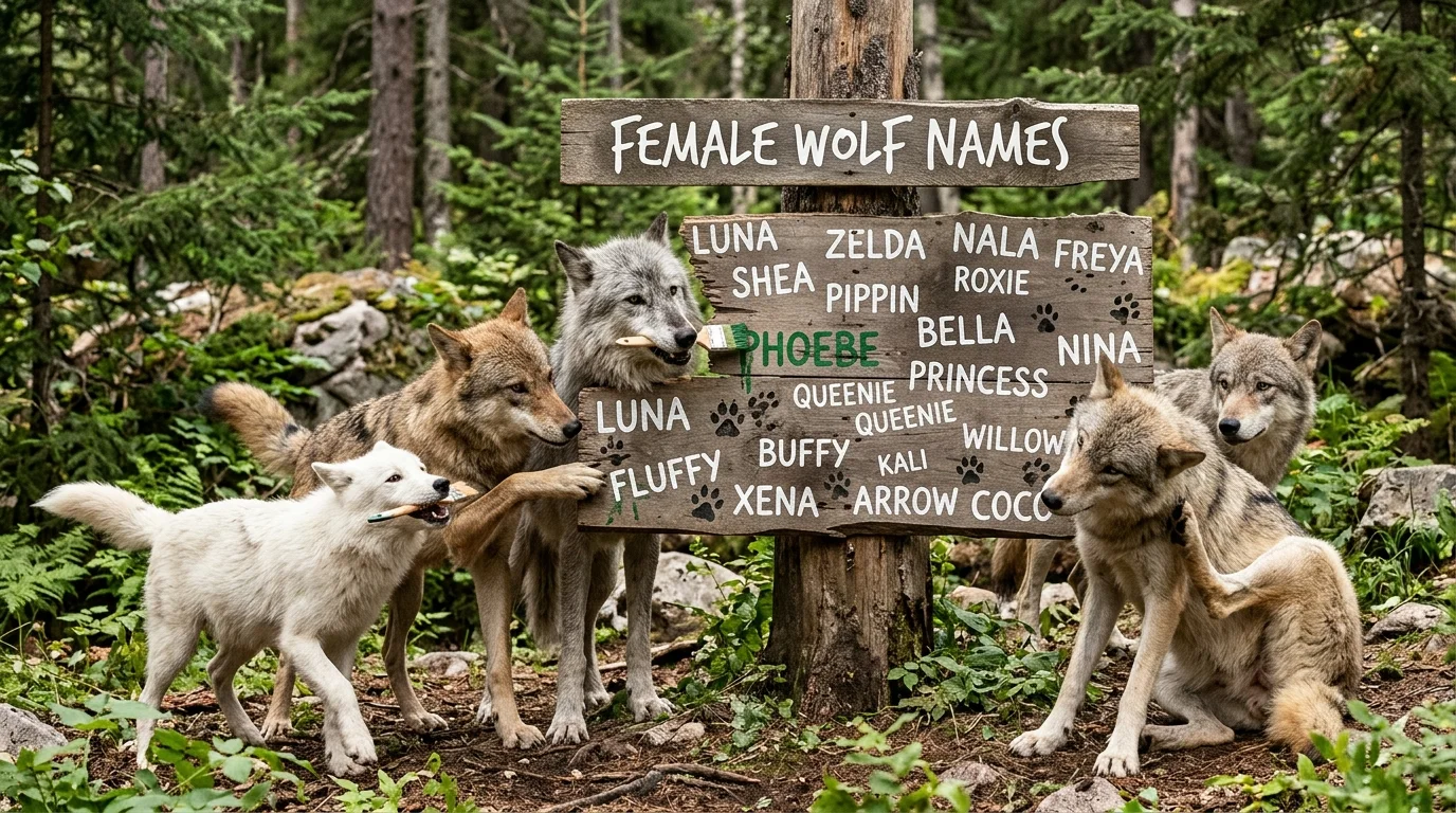 Female Wolf Names: 100+ Ideas for Fiction, Gaming, and Pets
